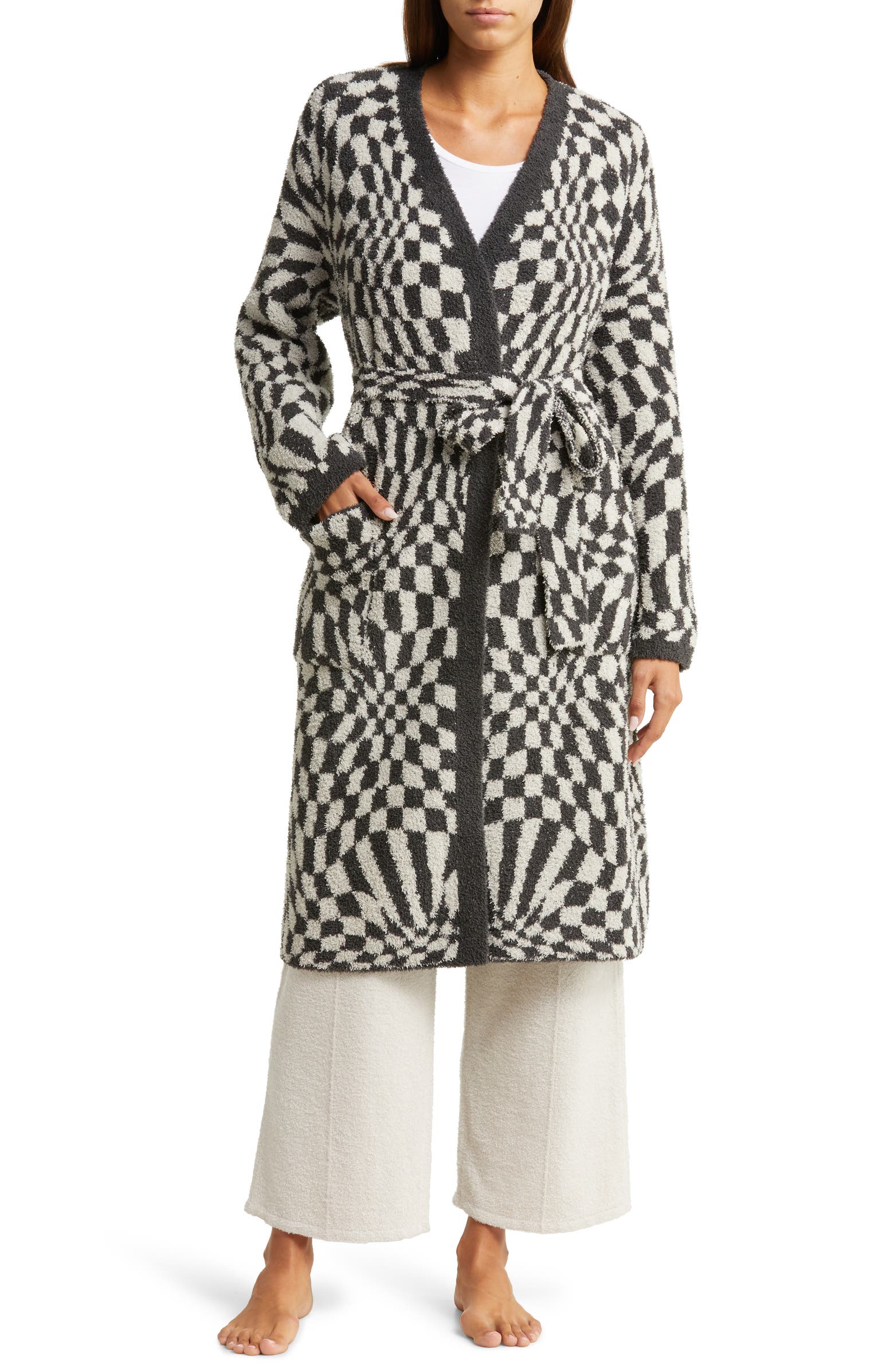 Checker Robe Barefoot Dreams® CozyChic™ Check Robe | Nordstromrack