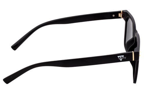 Sixty One Unisex Capri 54mm Polarized Sunglasses In Black/red-yellow
