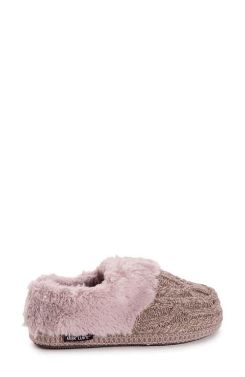Moselle Faux Shearling Clog Slipper (Women)