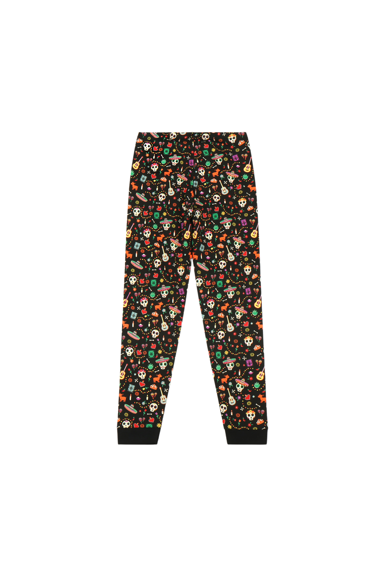 Día de los Muertos 2-Piece Set - Calaveras & Icons Print, Alternate, color, Día de los Muertos