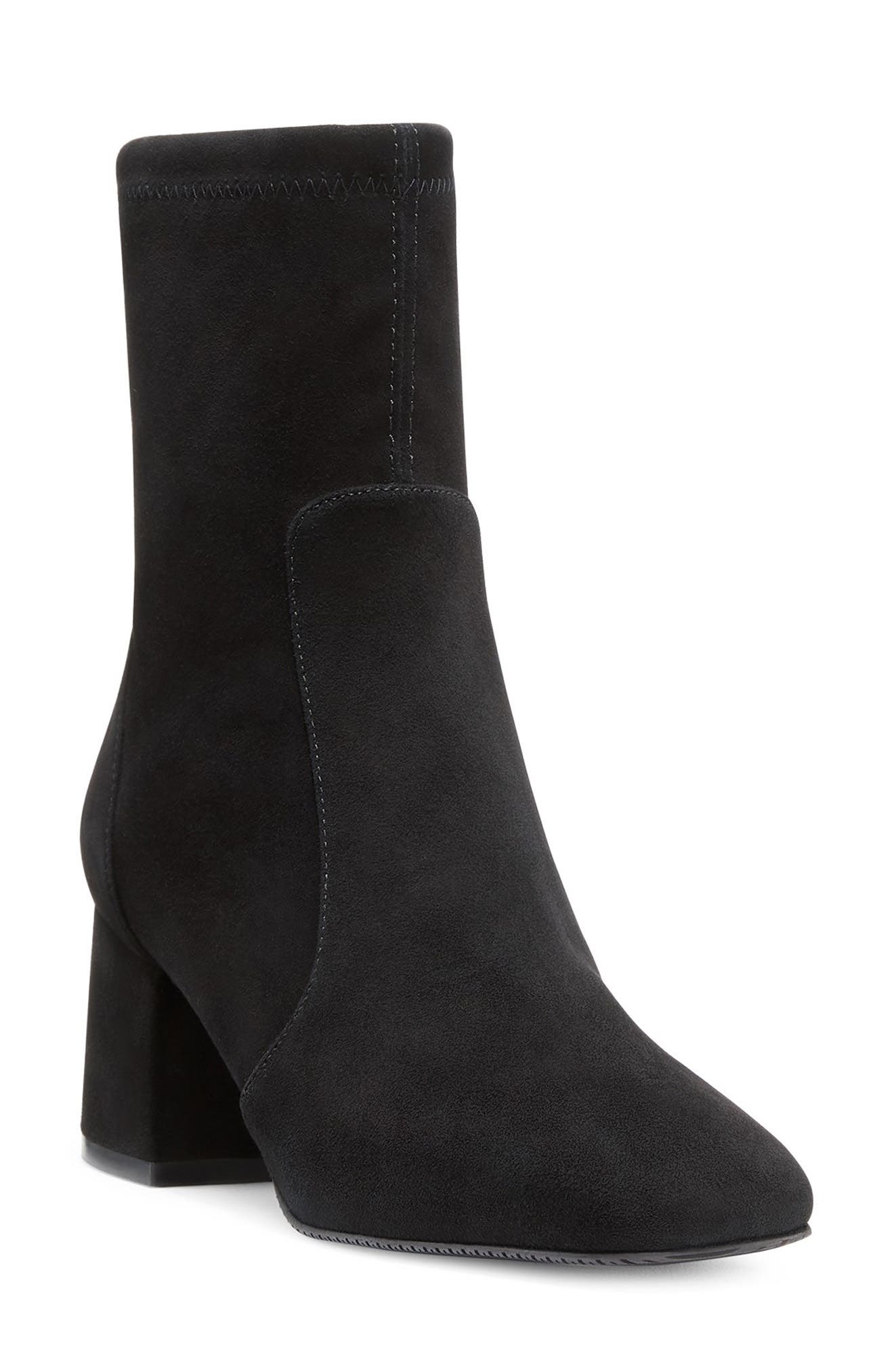 Stuart Weitzman Sleek 60 Sock Bootie, Main, color, 