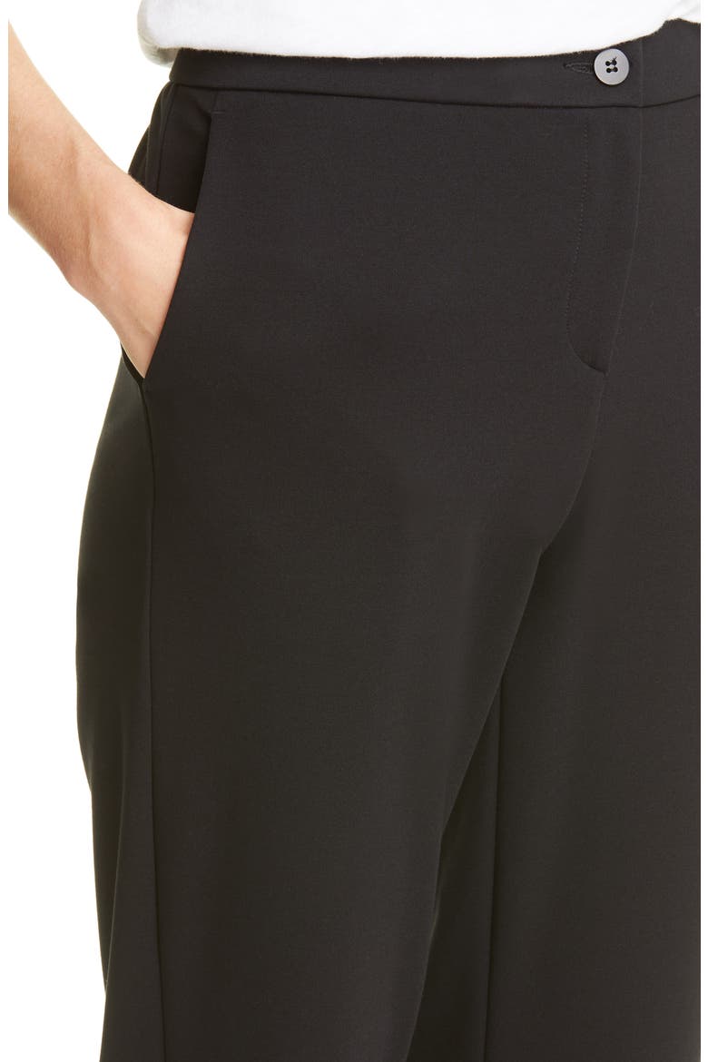 Slouchy Tencel® Lyocell Blend Ankle Pants, Alternate, color, BLACK