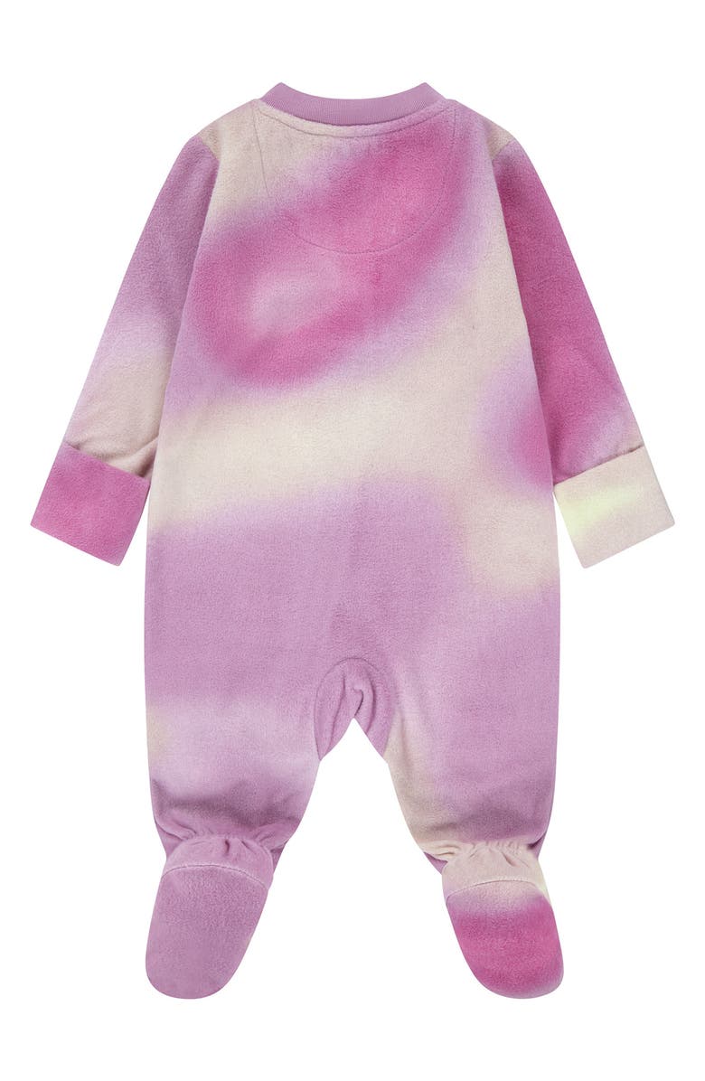 Nike Solarized Microfleece Coverall Footie, Alternate, color, Magic Flamingo