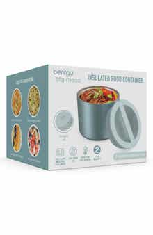 BENTGO Stainless Steel Insulated Food Container - Aqua