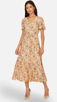 Yumi Midi Tea Dress