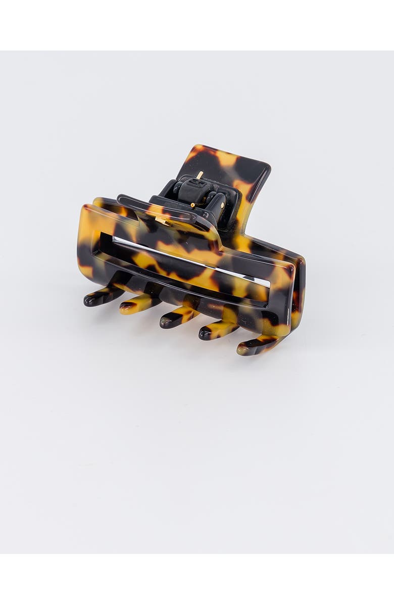 Alexandre de Paris Sebastopol Acetate Hair Clip, Alternate, color, Tortoiseshell