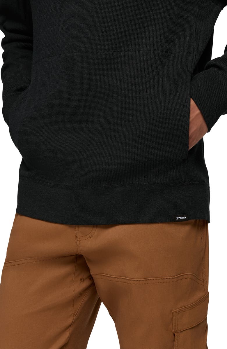 prAna Touchstone Hoodie, Alternate, color, Black Heather