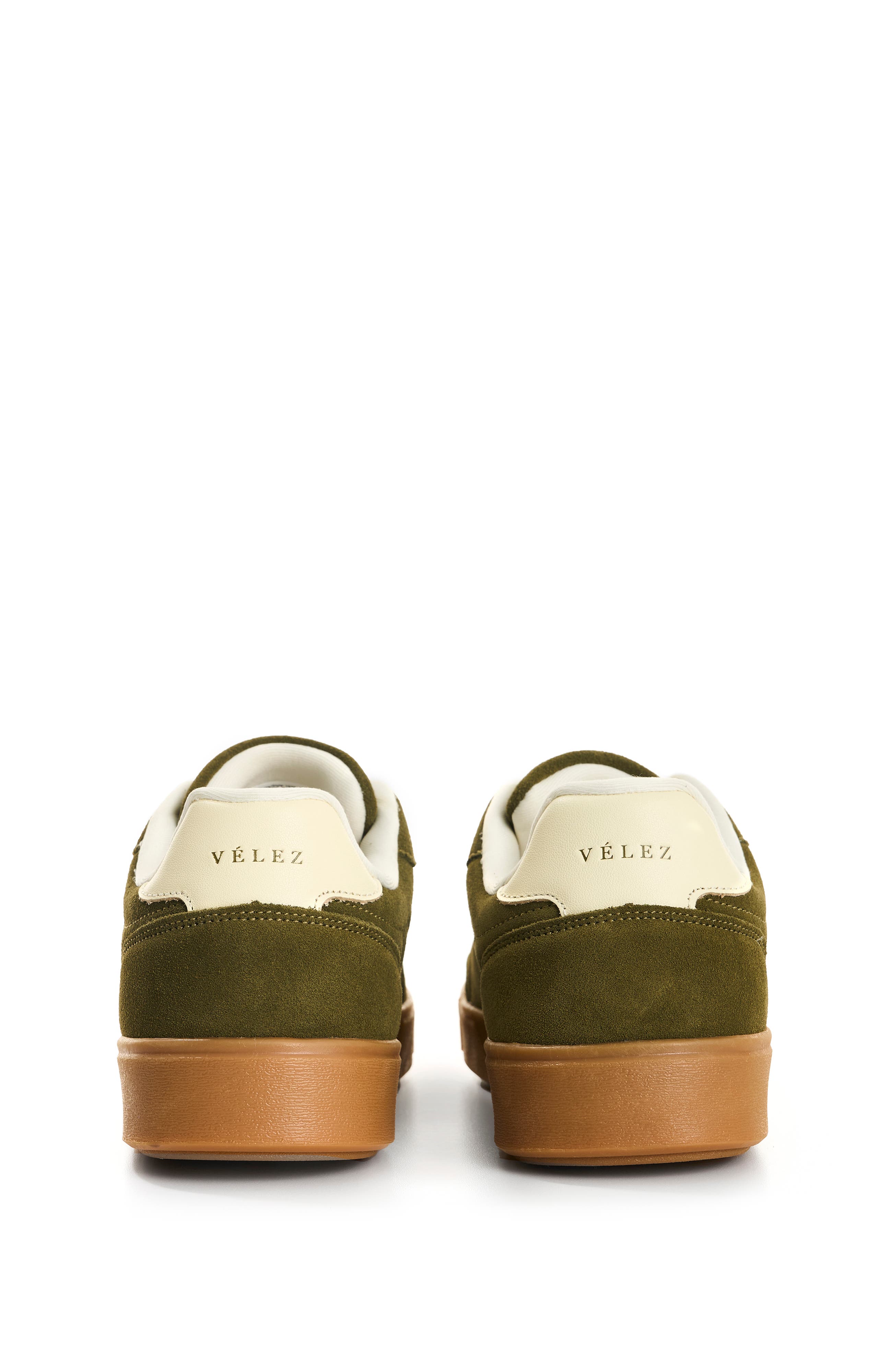 Velez Ground 2 Suede Leather Sneakers, Alternate, color, Green