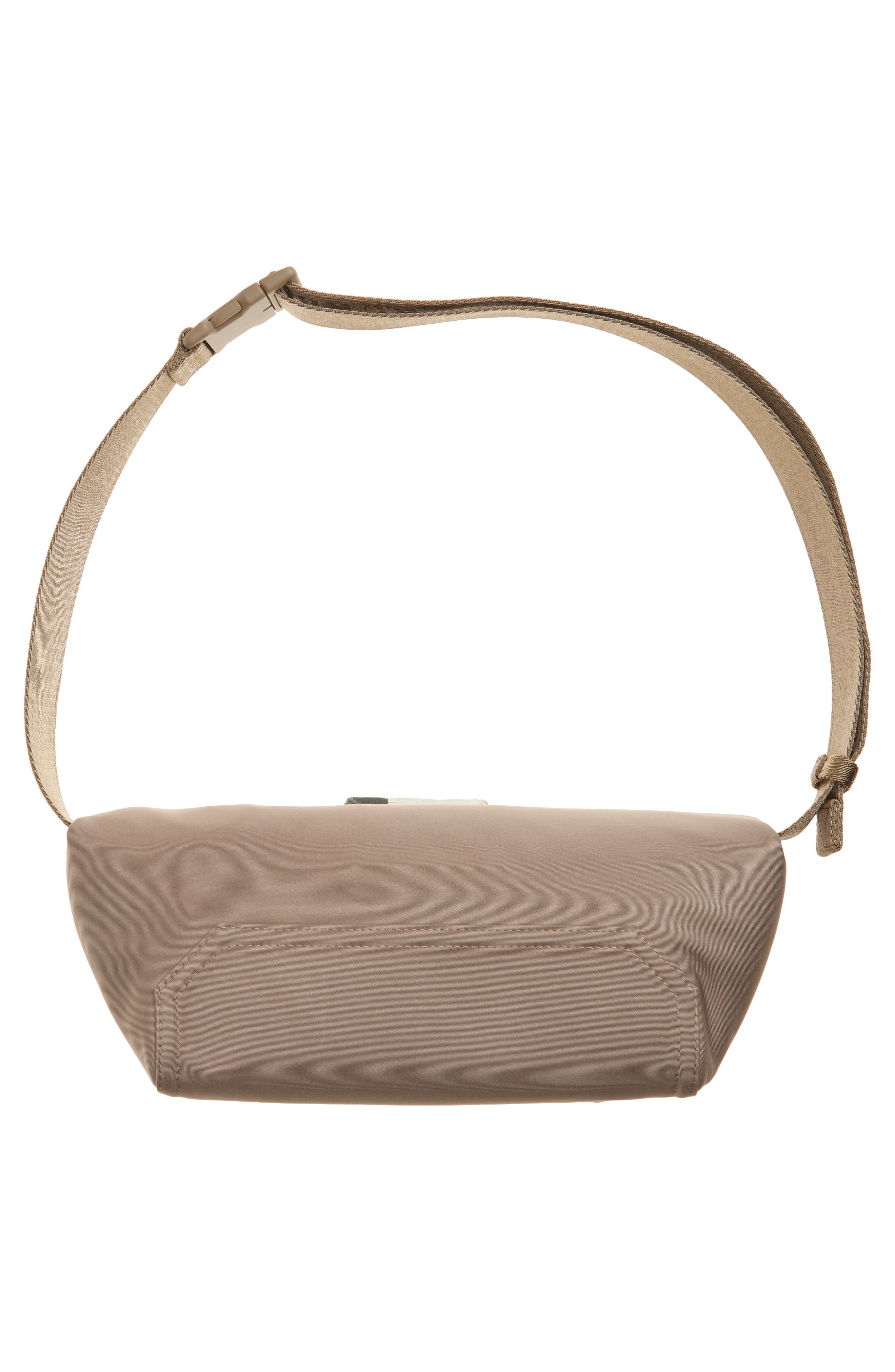 Burberry Storm Belt Bag, Alternate, color, Taupe