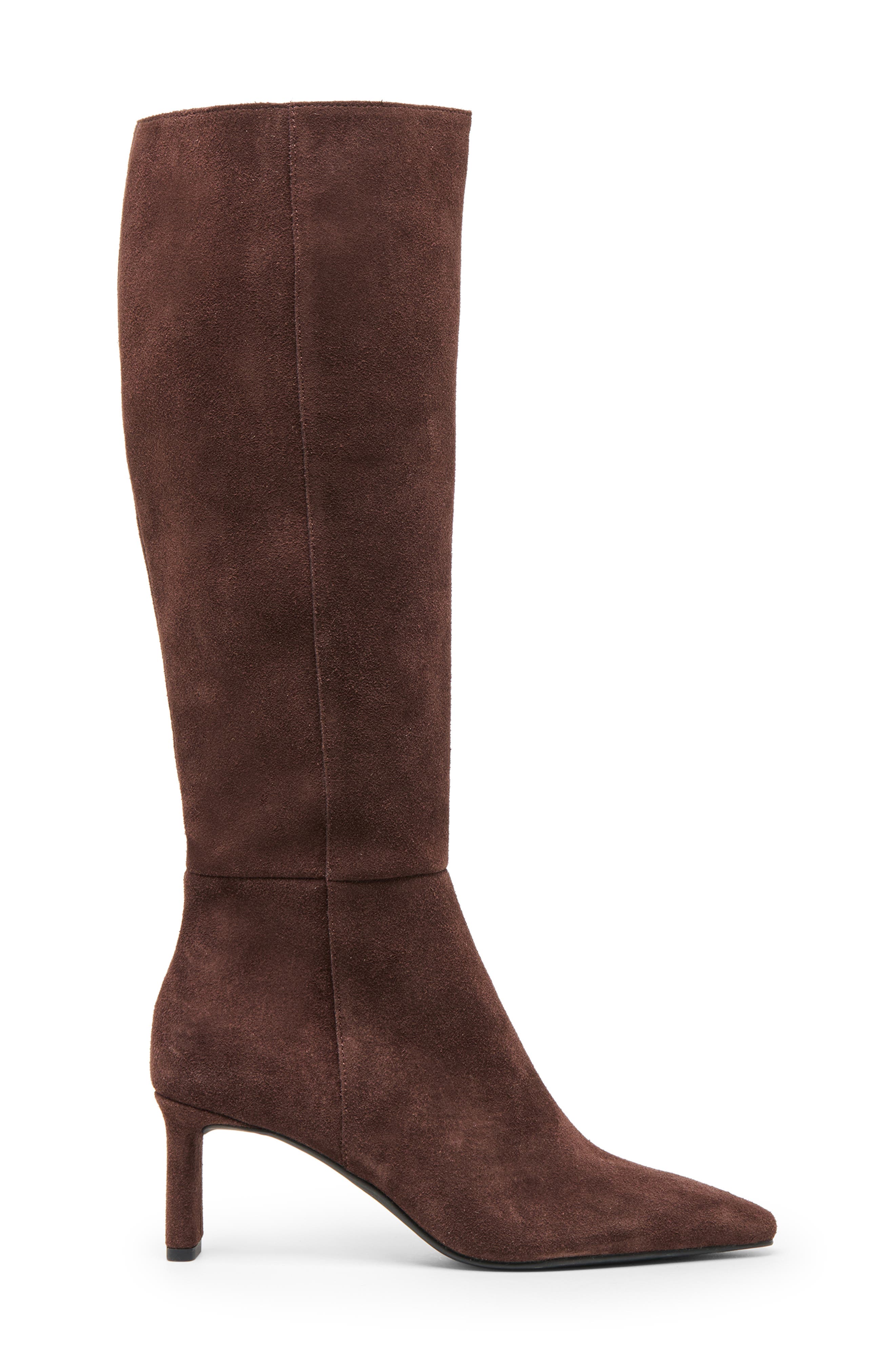 Dolce Vita Gabby Knee High Boot, Alternate, color, Mahogany Suede