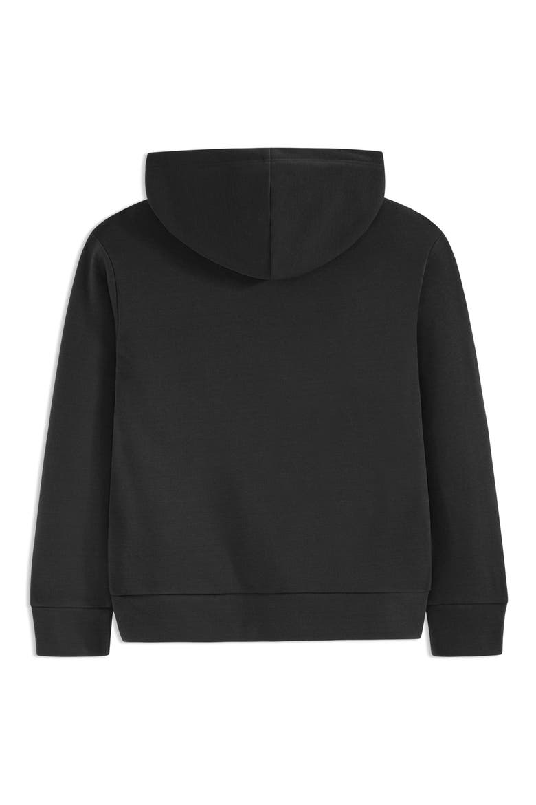 Kids' Essential Basics Fleece Pullover Hoodie, Alternate, color, BLACK