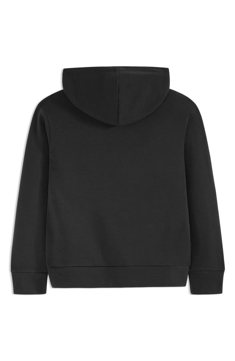 PUMA Kids' Essential Basics Fleece Pullover Hoodie, Alternate, color, Black