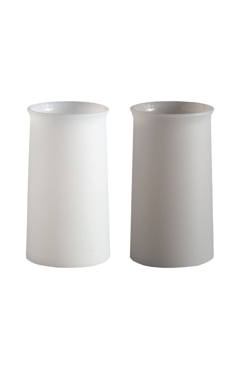 Porter Green Stegg | Unbreakable Highball Glasses, Alternate, color, Blanc + Dove