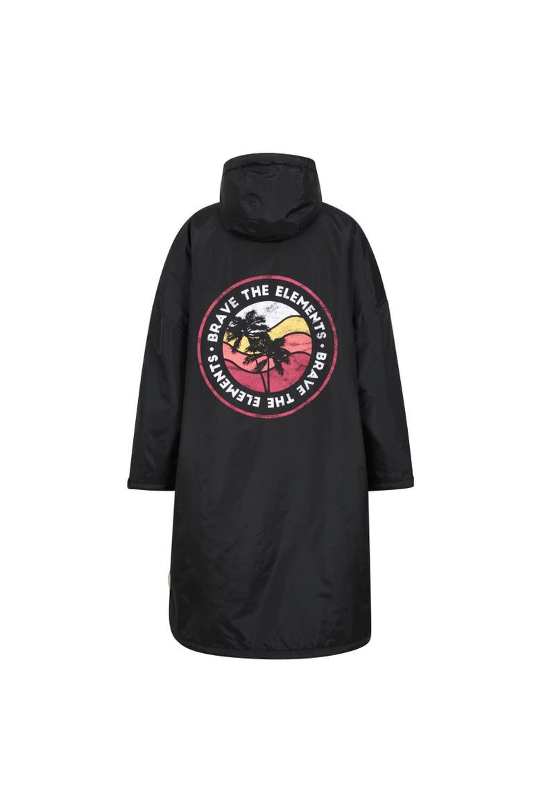 Tidal Waterproof Changing Robe, Alternate, color, Black