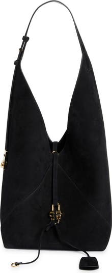 FERRAGAMO Origami Suede Hobo Bag | Nordstrom