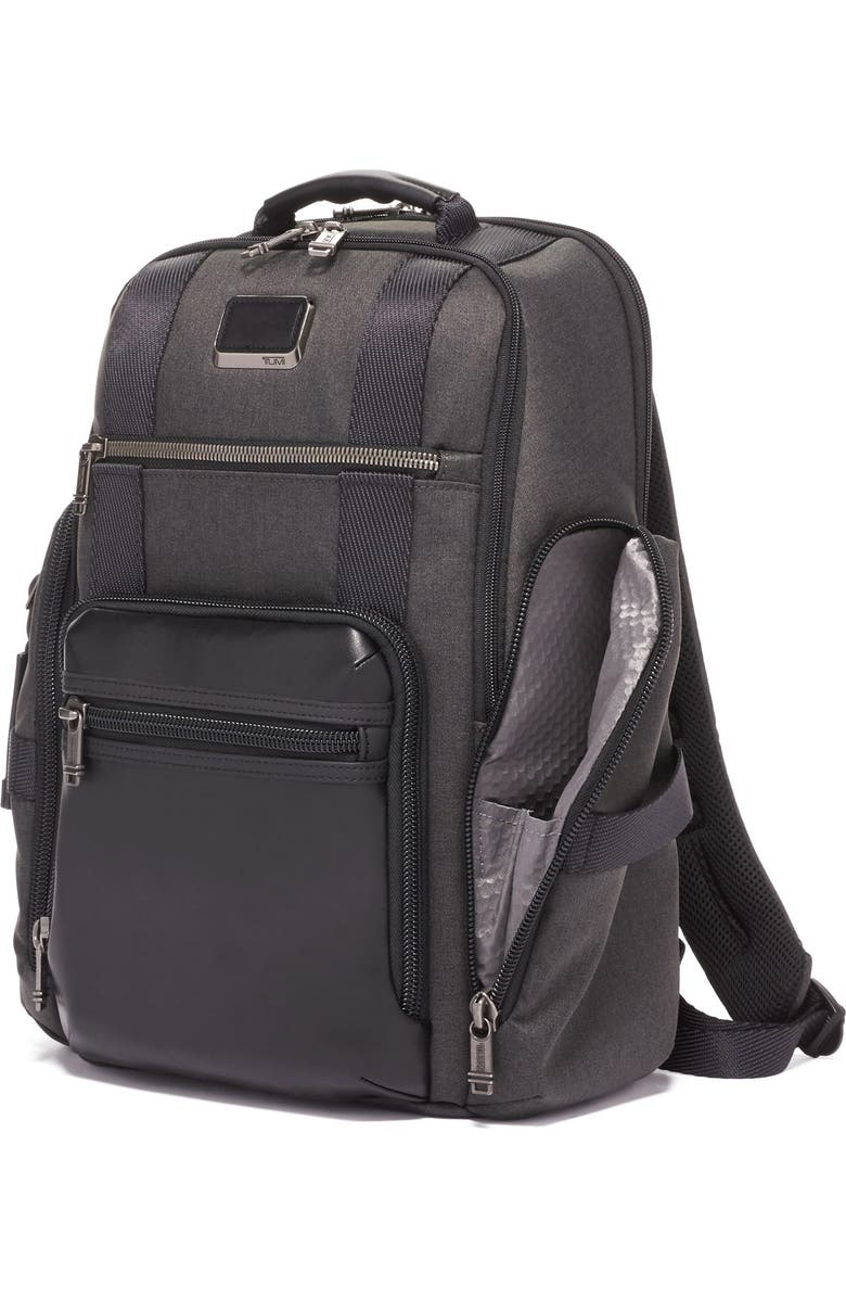 TUMI Alpha Bravo Sheppard Deluxe Water Resistant 15-Inch Backpack, Alternate, color,