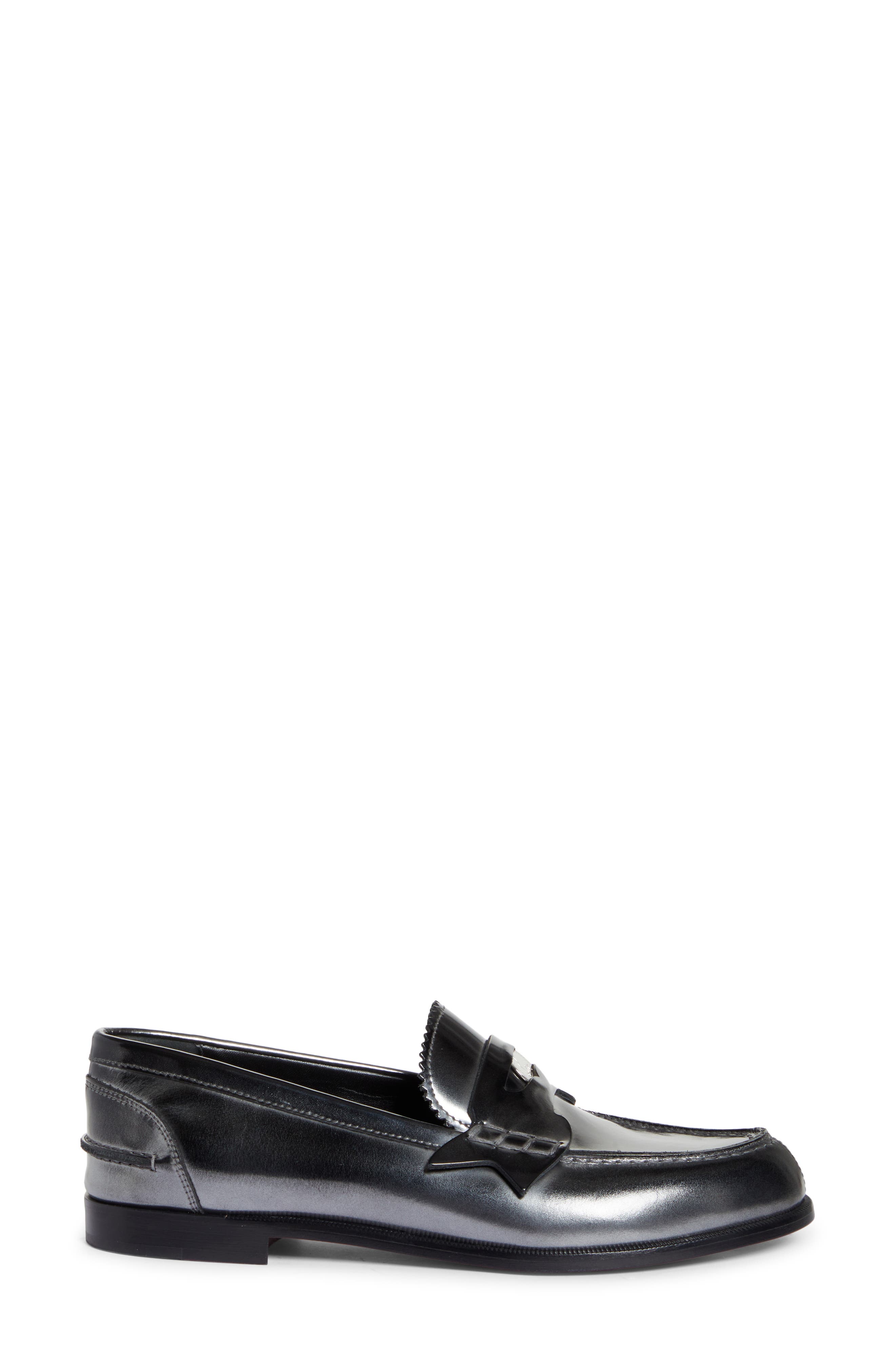 Christian Louboutin Airbrush Penny Loafer, Alternate, color, 