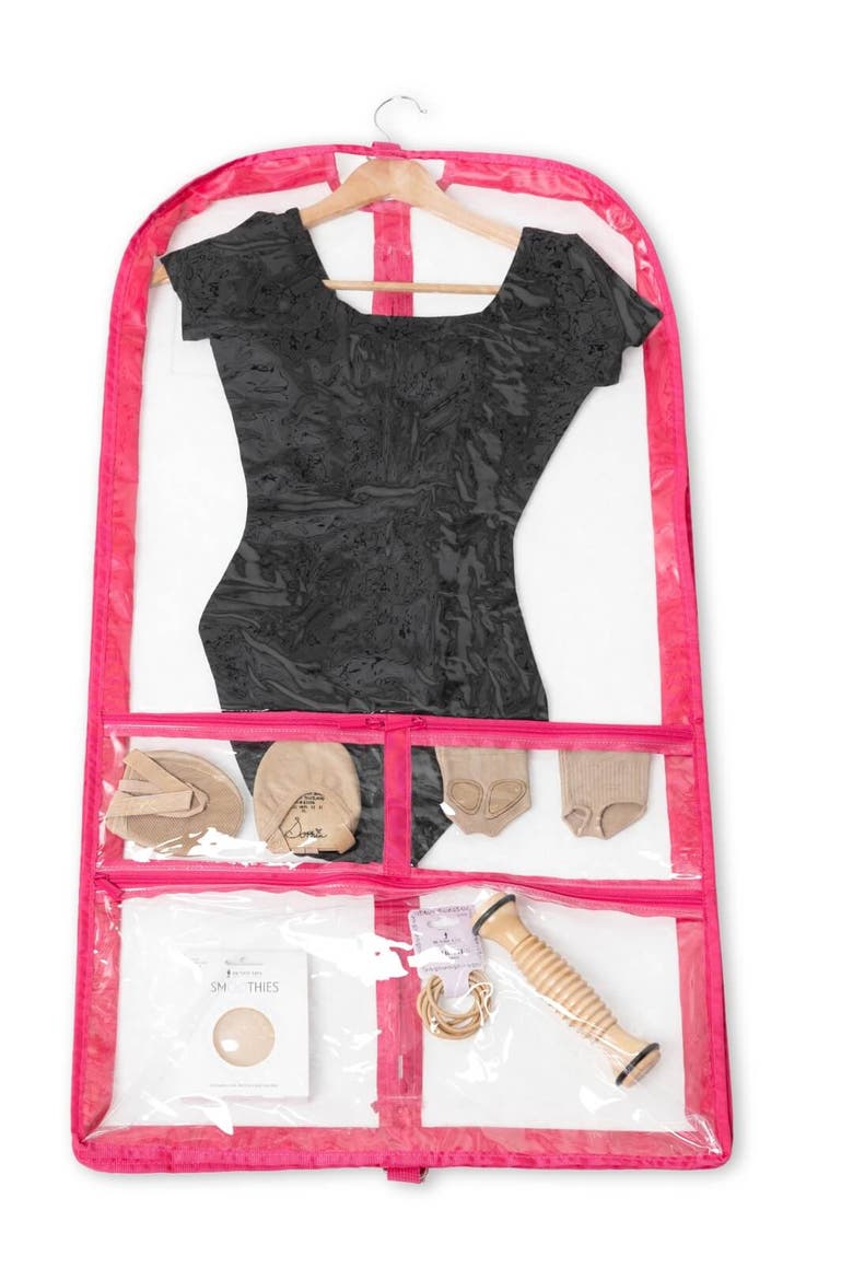 On The Go Garment Bag, Alternate, color, dark pink