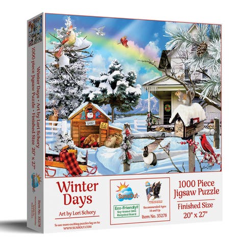 Winter Days 1000 piece Jigsaw Puzzle for Adults