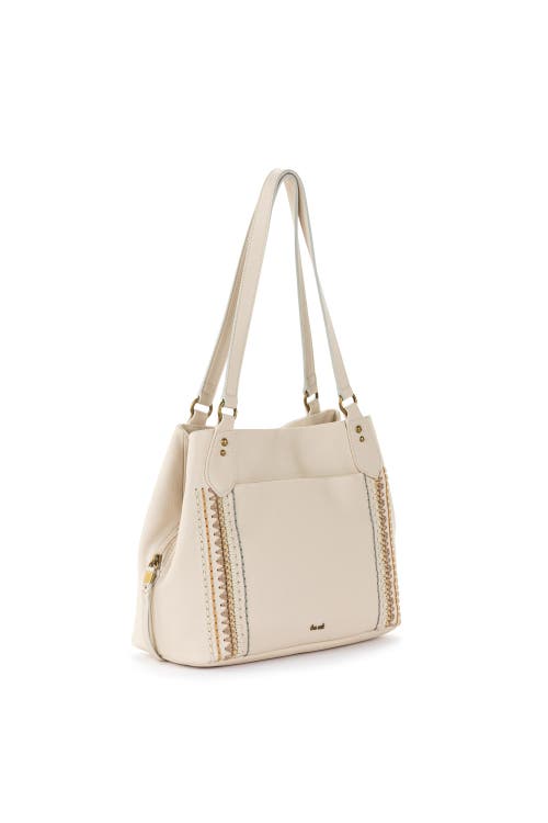 The Sak Melrose Satchel Bag In Stone Neutral Seminyak