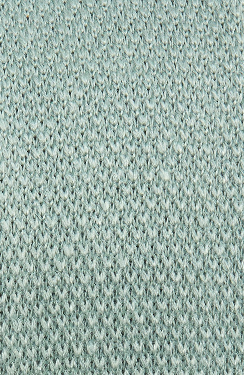 ZEGNA TIES Oasi Linen Knit Tie, Alternate, color, Green