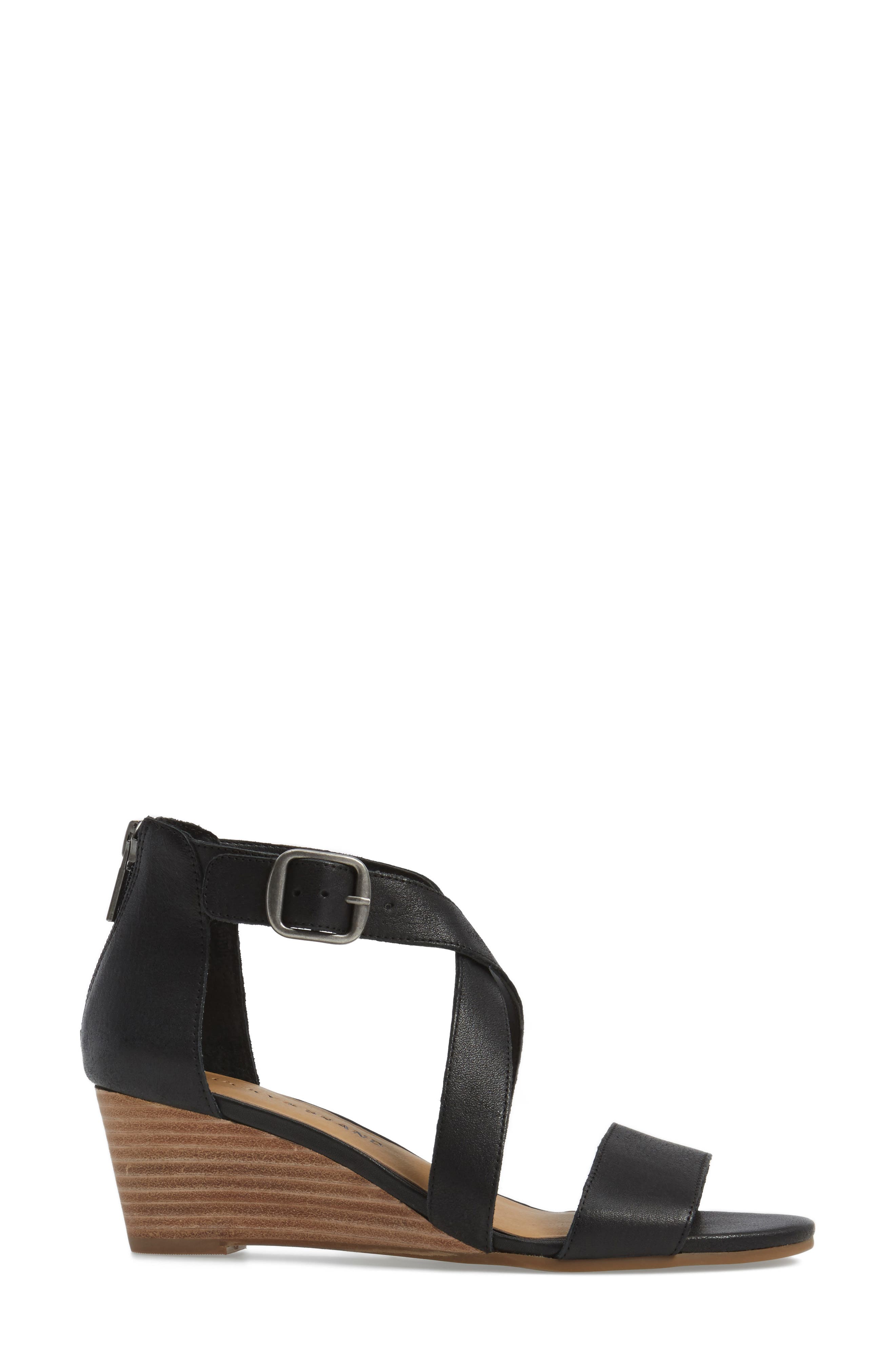 Lucky Brand Jenley Wedge Sandal, Alternate, color, 