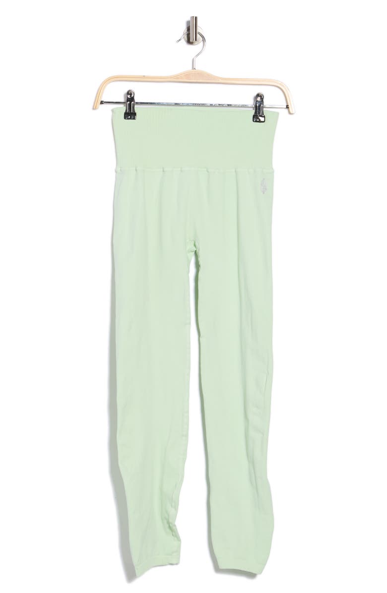 Free People FP Movement Good Karma Leggings, Alternate, color, Cactus