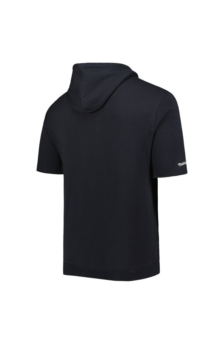 Mitchell & Ness Men's Mitchell & Ness Black Las Vegas Raiders Washed Short Sleeve Pullover Hoodie, Alternate, color, Black