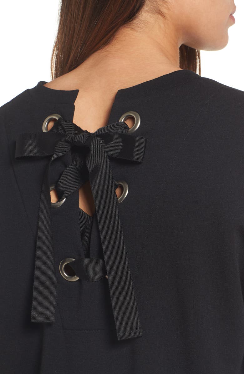 Pleione Tie Back Sweatshirt, Alternate, color, 