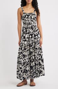 Rip Curl Topanga Canyon Print Sleeveless Maxi Dress
