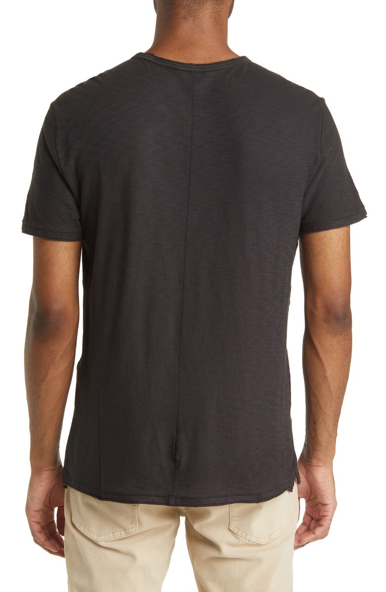 John Varvatos Ashe Pima Cotton Slub T-Shirt, Alternate, color, 