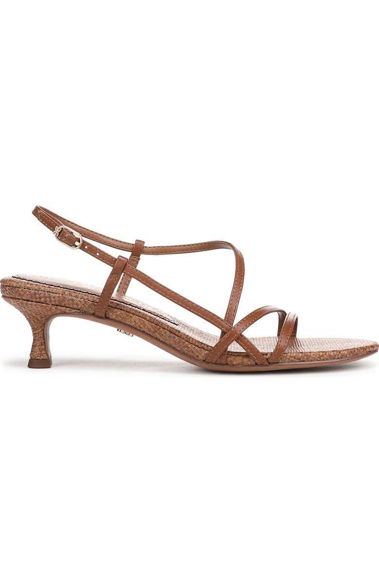 Sam Edelman Cora Slingback Kitten Heel Sandal, Alternate, color, Rich Cognac