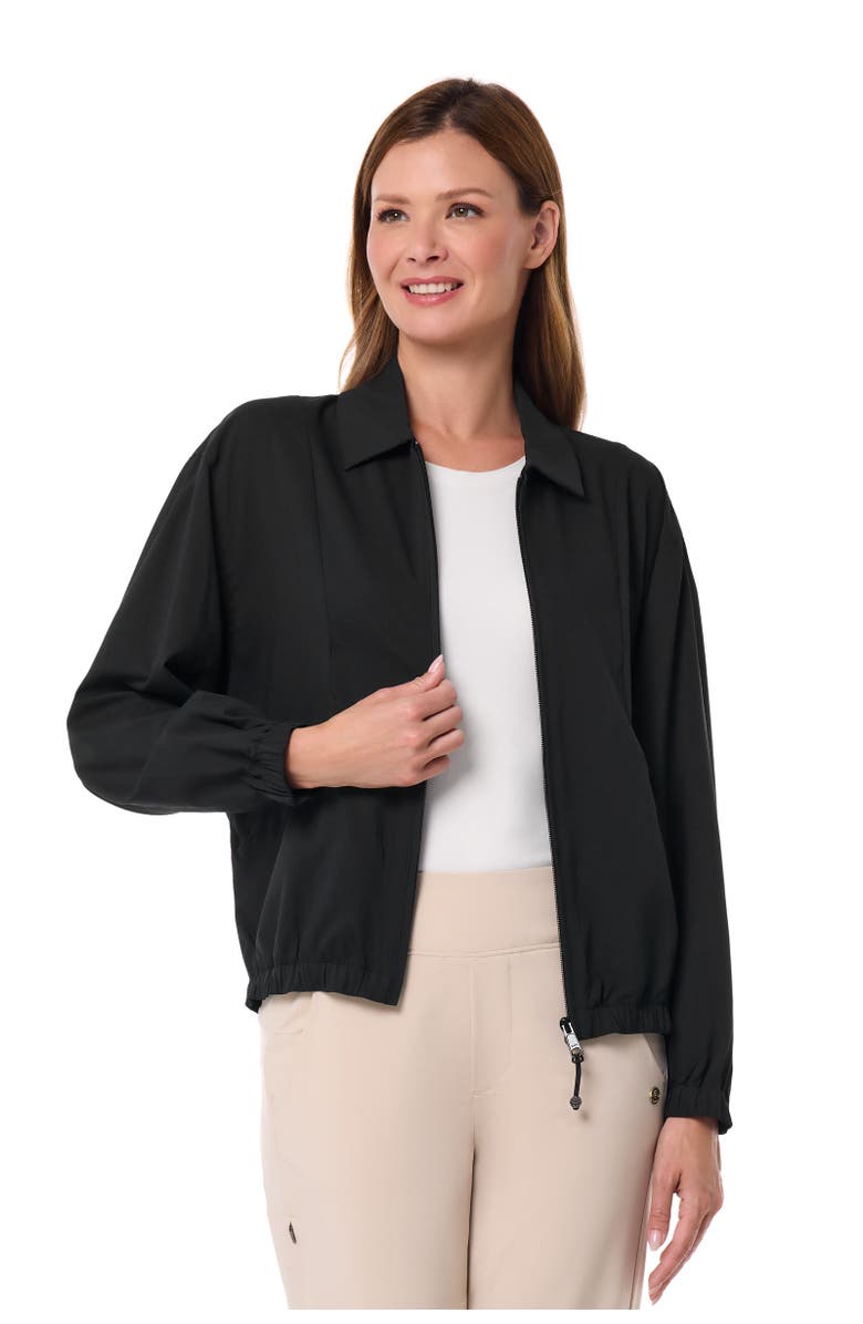 Coolibar Women's Travel Jacket - UPF 50+ Sun Protection - Destin, Main, color, Black