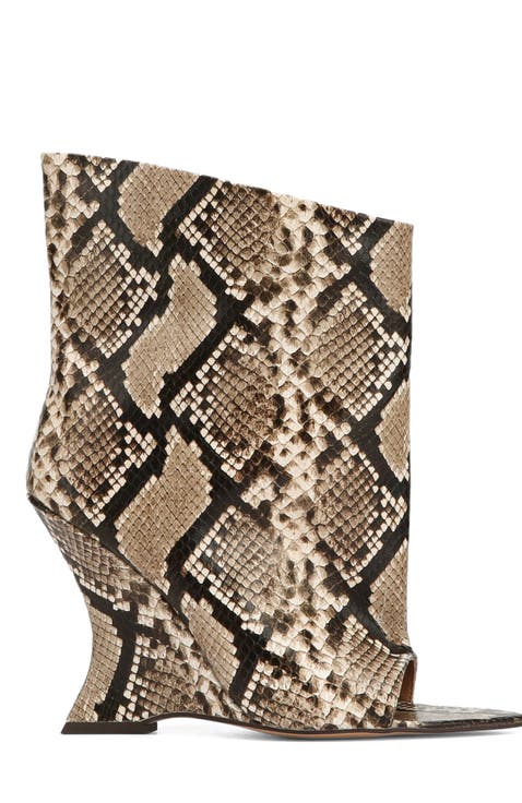 Reptile Embossed Leather