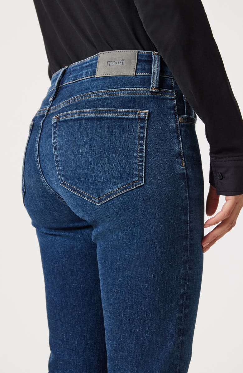 Mavi Jeans Emma Low Rise Slim Boyfriend Jeans, Alternate, color, Deep Brushed Tribeca