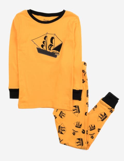 Kids Cotton Two-Piece Printed Pajamas, Animals & Characters (Toddler, Little Kid & Big Kid)