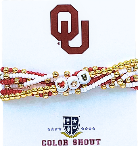 Oklahoma Lucky 7 Bracelet Set