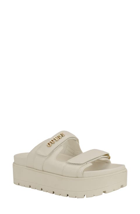 Faxon Platform Slide Sandal (Women)