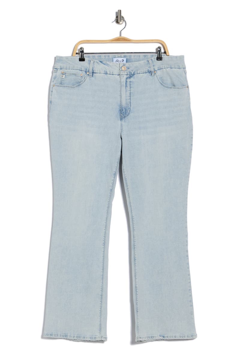 Tummyless Bootcut Jeans, Main, color, WESTERN FADE