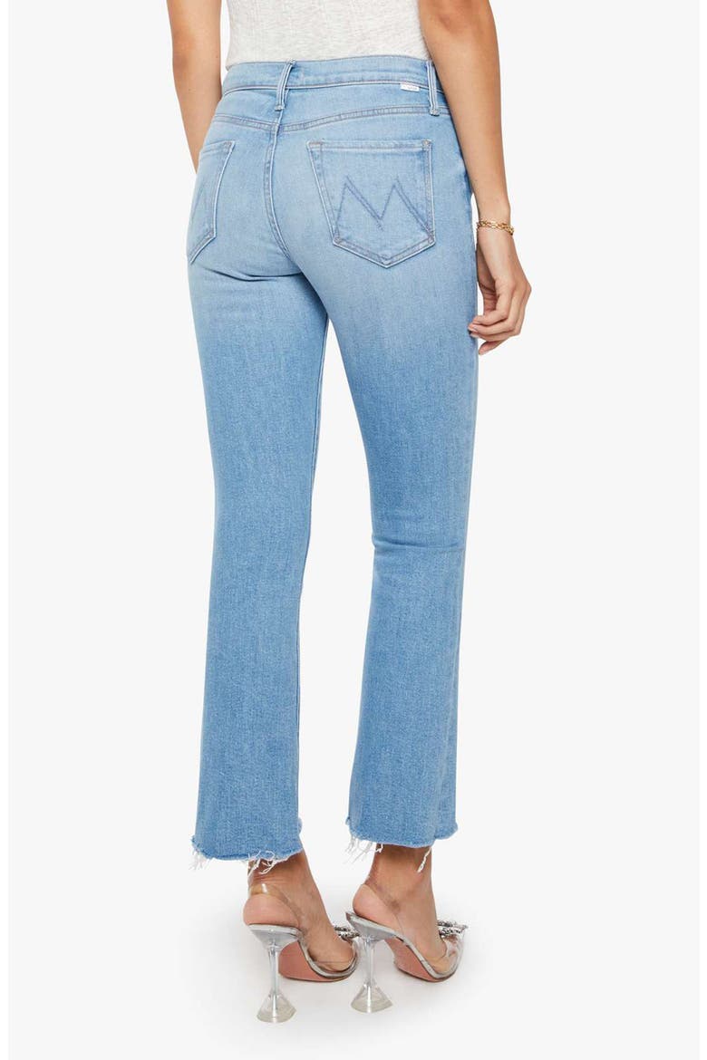 The Outsider Flood Frayed Ankle Bootcut Jeans, Alternate, color, ROOM SERVICE