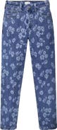 HINT OF BLU High Waist Slim Straight Leg Jeans