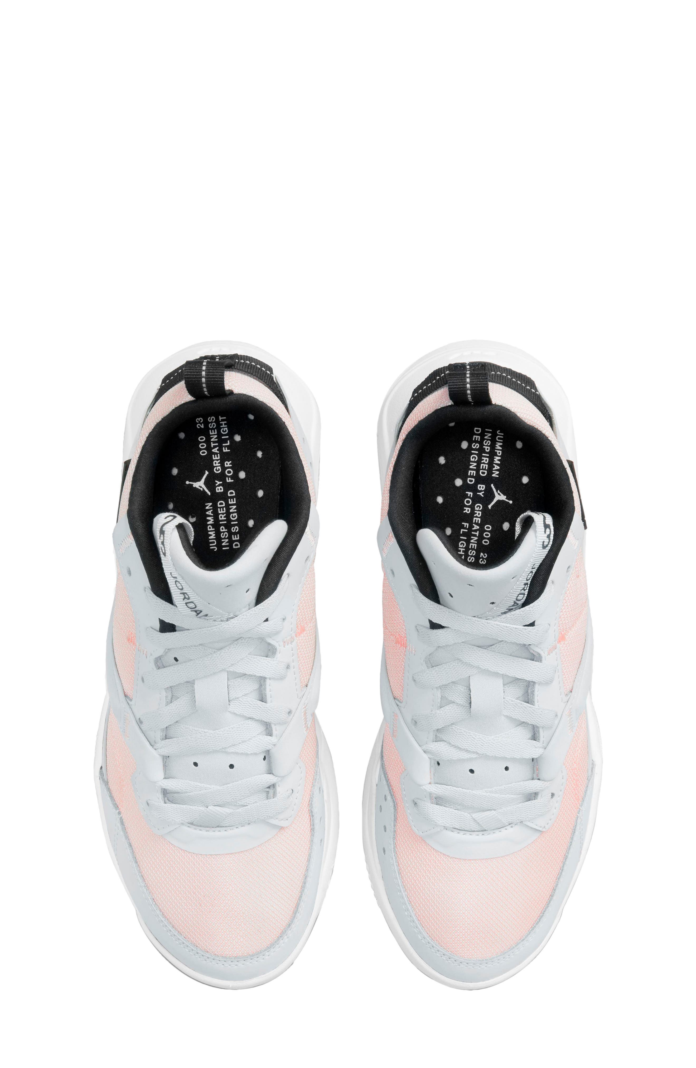 Air NFH Basketball Shoe, Alternate, color, PALE CORAL/ PLATINUM/ BLACK