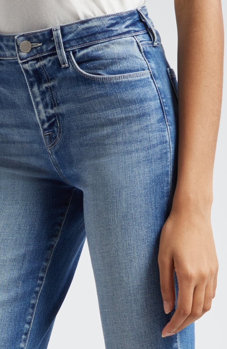 L'AGENCE Sera High Waist Flare Jeans, Alternate, color, Laguna