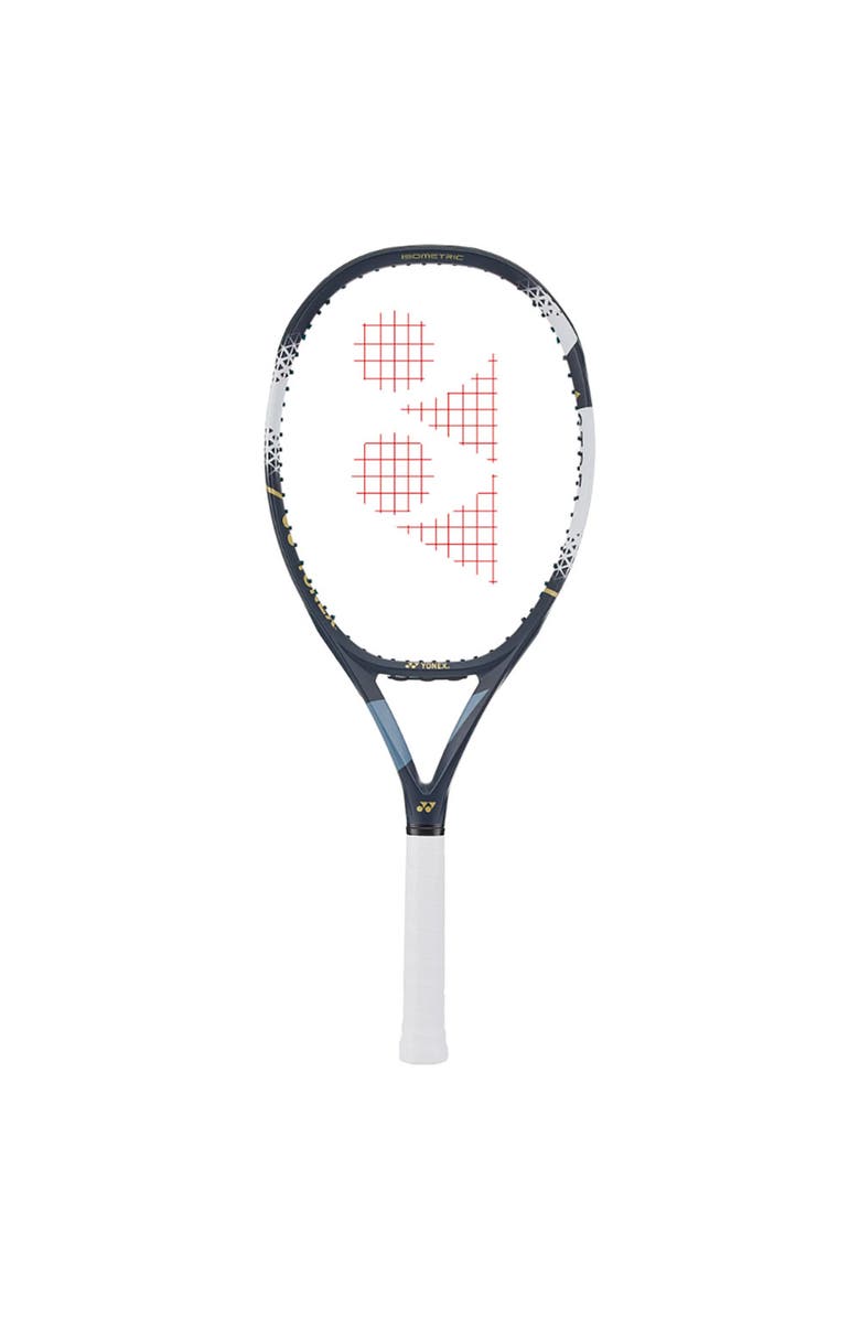 YONEX Astrel 105 Grayish Blue Unstrung Tennis Racquet, Main, color, Black/White