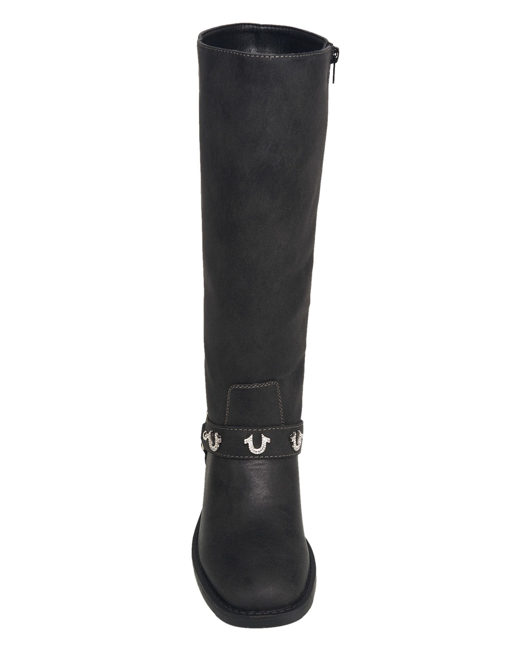 Kehlani Bling Logo Boot, Alternate, color, Black