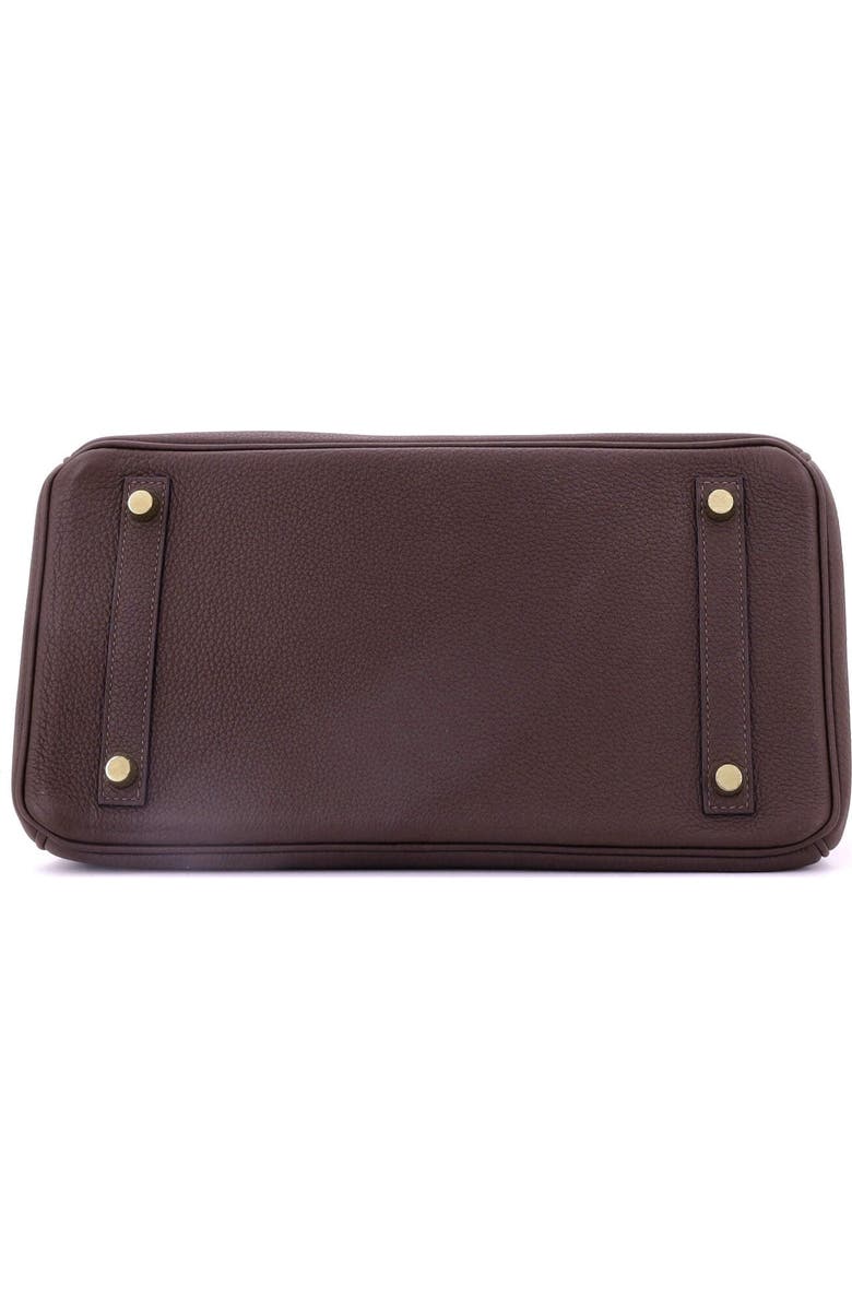 Pre-Owned Hermes Birkin Handbag Brown Novillo with Gold Hardware 30, Alternate, color, Havane