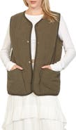 Stoosh Diamond Quilted Baby Cord Vest