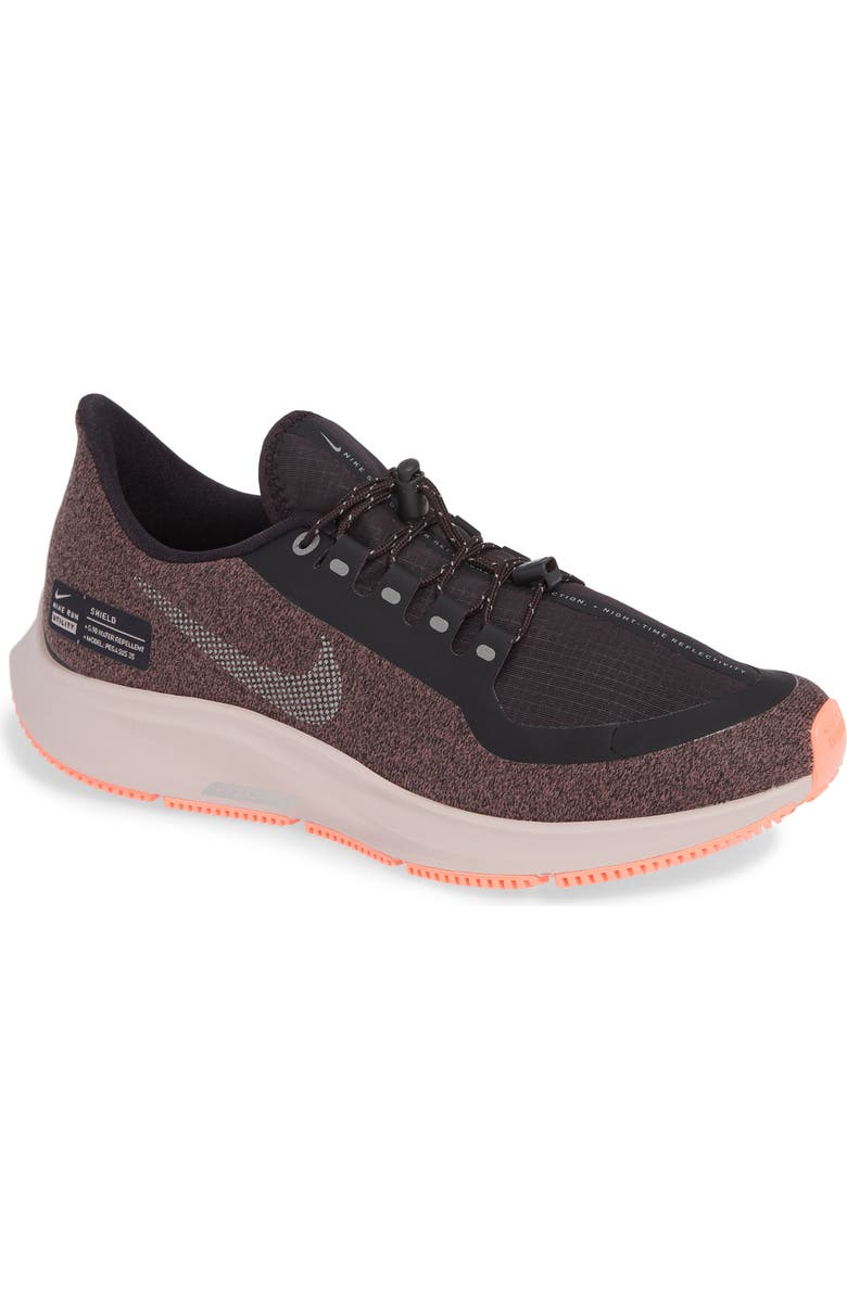 Nike Air Zoom Pegasus 35 Shield GS Water Repellent Running Shoe, Main, color,