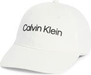 Calvin Klein Rubberized Logo Baseball Cap