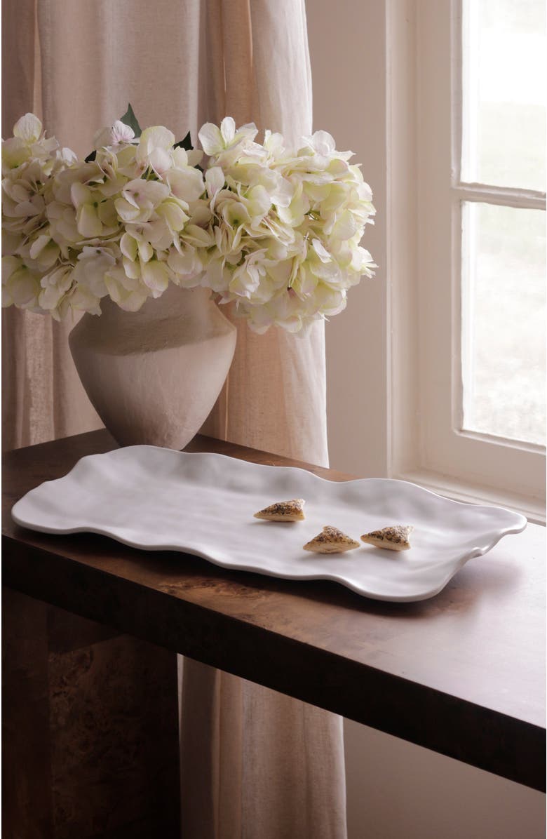 BEATRIZ BALL Collection Vida Long Rectangle Tray, Alternate, color, White